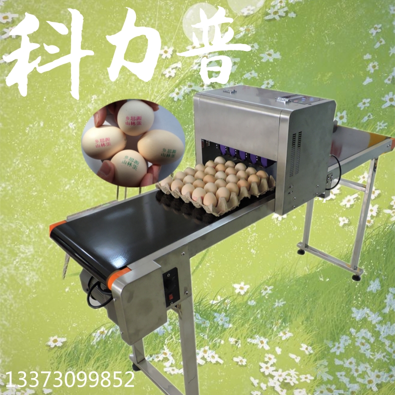 整盘鸡蛋喷码机  不需要清洗维护