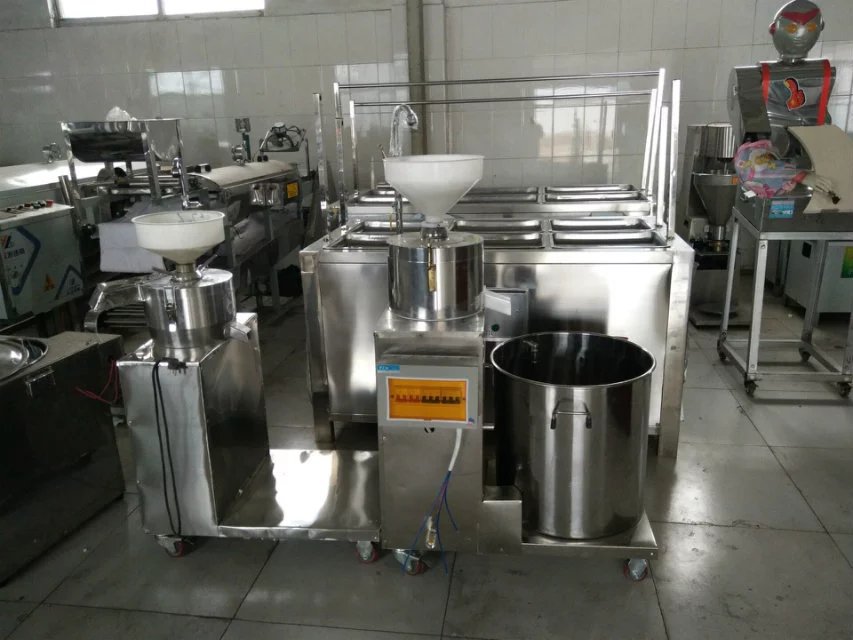 新型多功能豆腐机现货 全自动仿手工油皮机