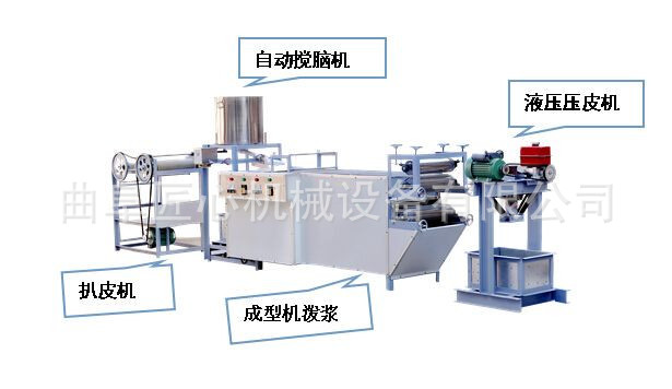 新型多功能豆腐机现货 全自动仿手工油皮机