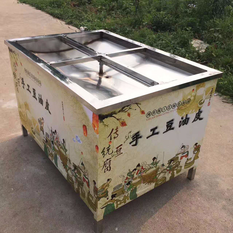 陕西双线腐竹机全自动 手工双线腐竹油皮生