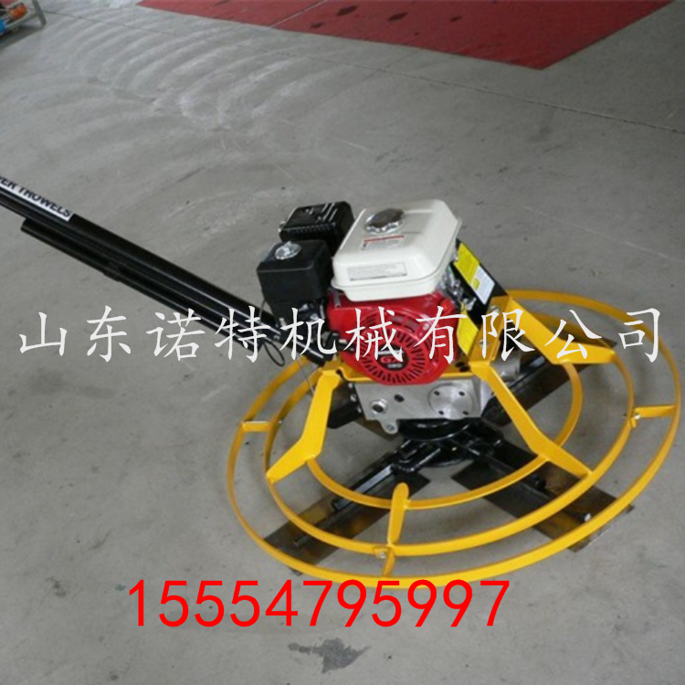 小型汽油式手扶抹光机
