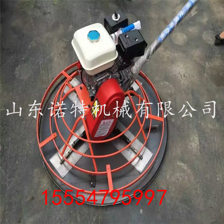 小型汽油式手扶抹光机