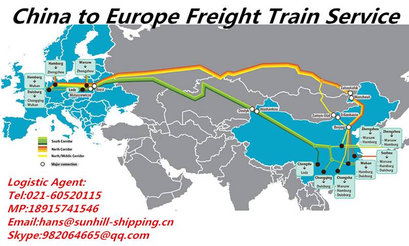 中欧铁路西安到华沙 warsaw(波兰)拼箱散货订舱 我司长期操作