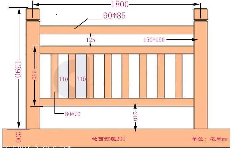 吉安水泥仿木栏杆|仿木护栏今日价格