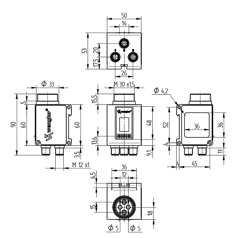 Wenglor颜色传感器P1XF001详解