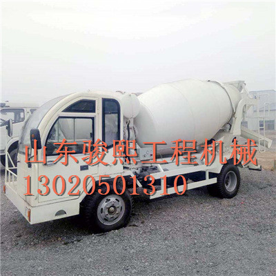 移动式混凝土搅拌车 移动式混凝土搅拌车的