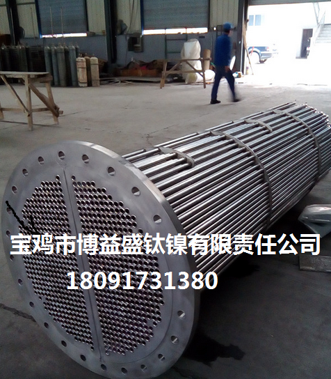 钛及钛合金换热器 钛管式换热器