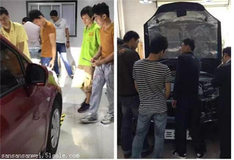 广州车灯培训，车灯改装培训，（在线）车灯培训公司，三为电子