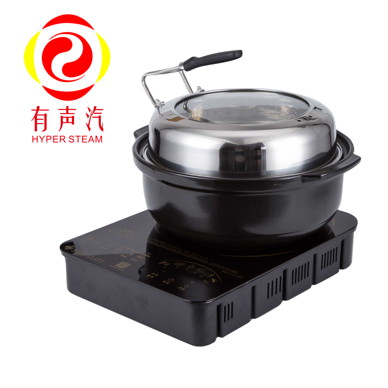 蒸汽火锅 立时蒸养生蒸锅 陶瓷桑拿火锅