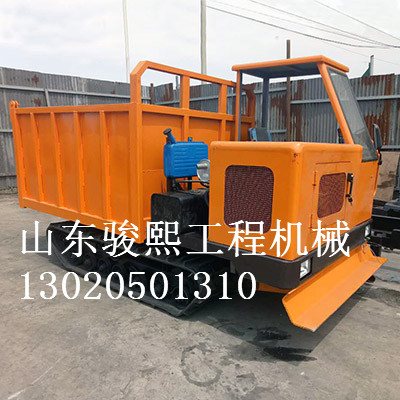 骏熙水田农用履带式运输车 小型履带运输车