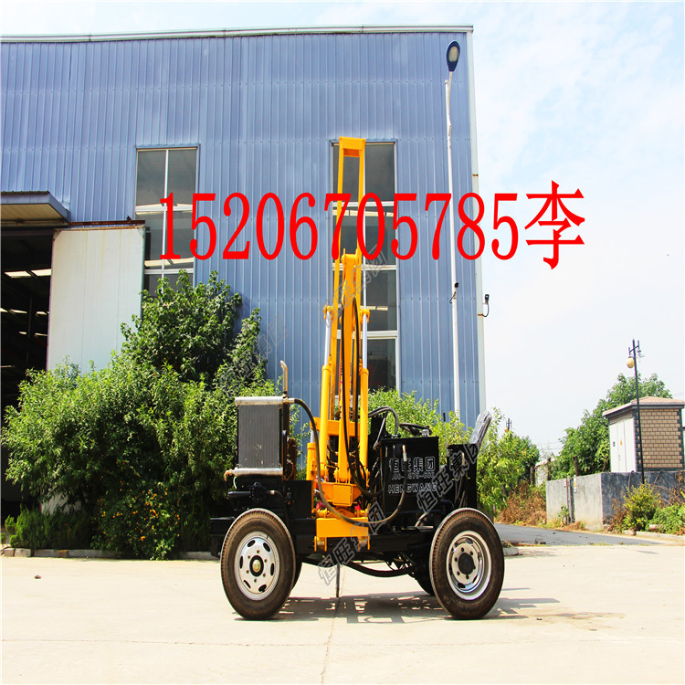 小四轮护栏打桩机 小型打桩机公路护栏打桩