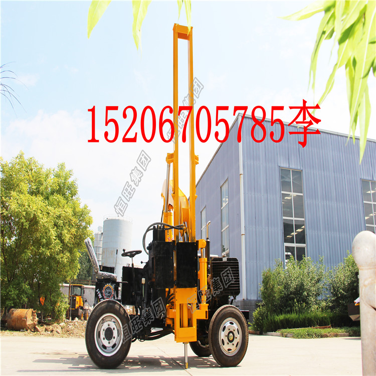 小四轮护栏打桩机 小型打桩机公路护栏打桩