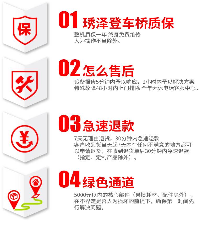 冷库固定登车桥配件