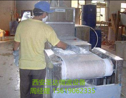 珍珠岩防火板干燥设备西安圣达隧道式微波机