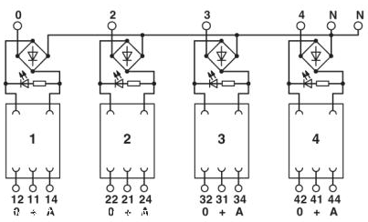 PHOENIX多通道继电器2971344技术数据
