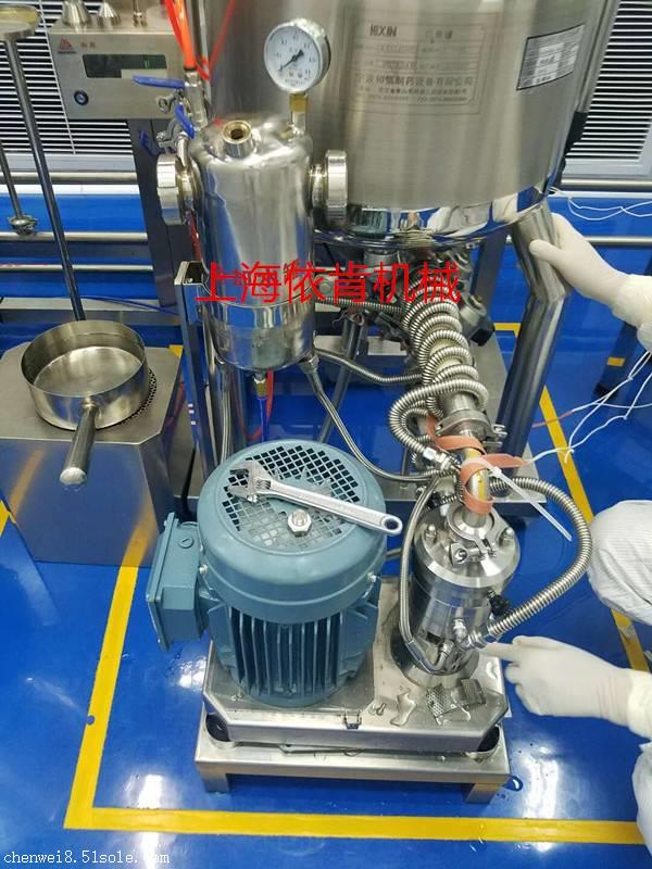 盐酸金霉素眼膏高速胶体磨,红霉素眼膏纳米胶