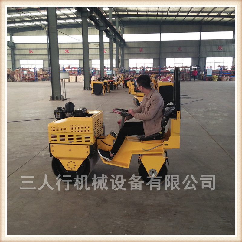 三人行小型压路机 微型压路机质量稳定
