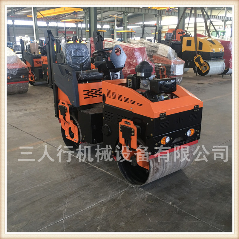 三人行小型压路机 双钢轮压路机保质保量