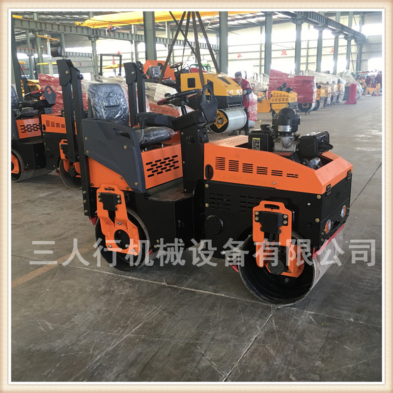 三人行小型压路机 双钢轮压路机保质保量