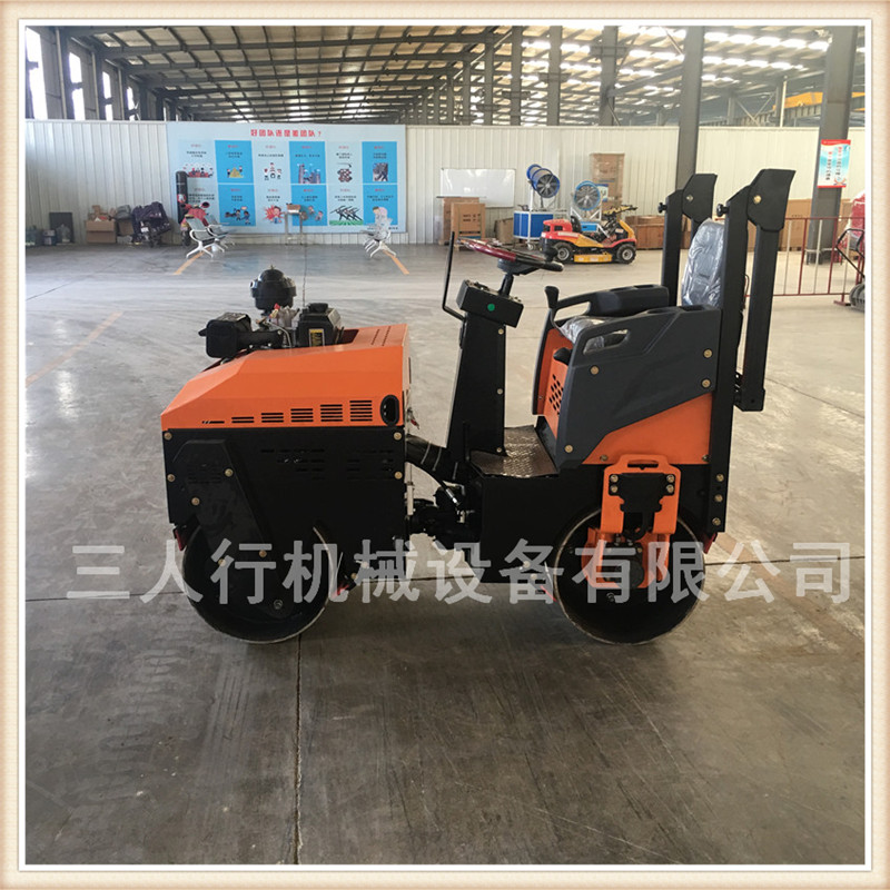 三人行小型压路机 双钢轮压路机保质保量