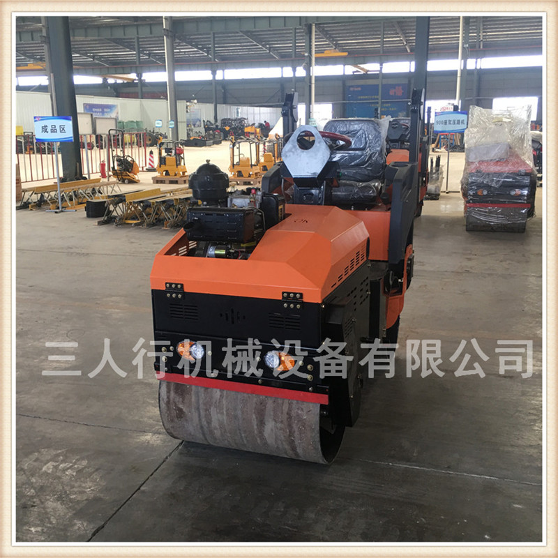 三人行小型压路机 双钢轮压路机保质保量