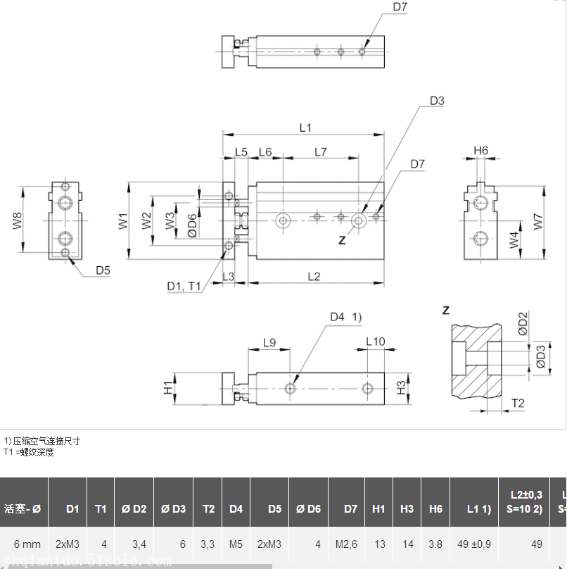 REXROTH双活塞气缸R402000810产品资料