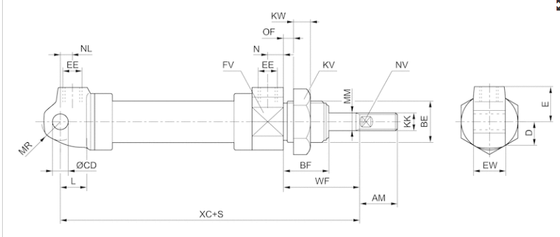 AVENTICS微型气缸1326110020产品信息