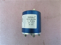 Radiall R574422605 SP6T 18GHz 12V SMA l΢ͬS_(ki)P(gun)