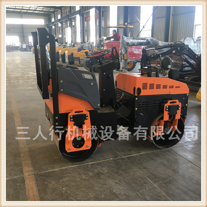 三人行小型压路机小型振动压路机振动范围大