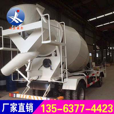 自动混凝土商混搅拌车 全自动滚筒式混凝土
