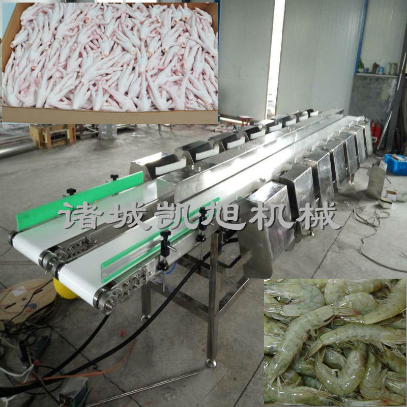 小龙虾六级分选机 白条鸡分级机