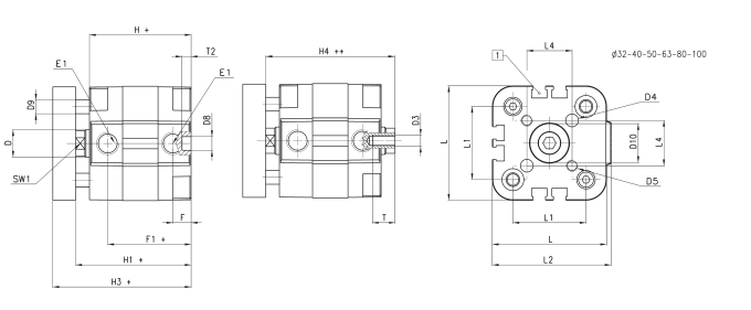 意大利CAMOZZI紧凑型气缸31M4A040A005详解
