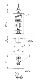 产品资料：意大利CAMOZZI压力开关PM681-3