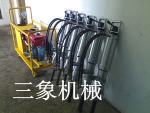 山西土石方石材开采机械岩石液压劈裂机