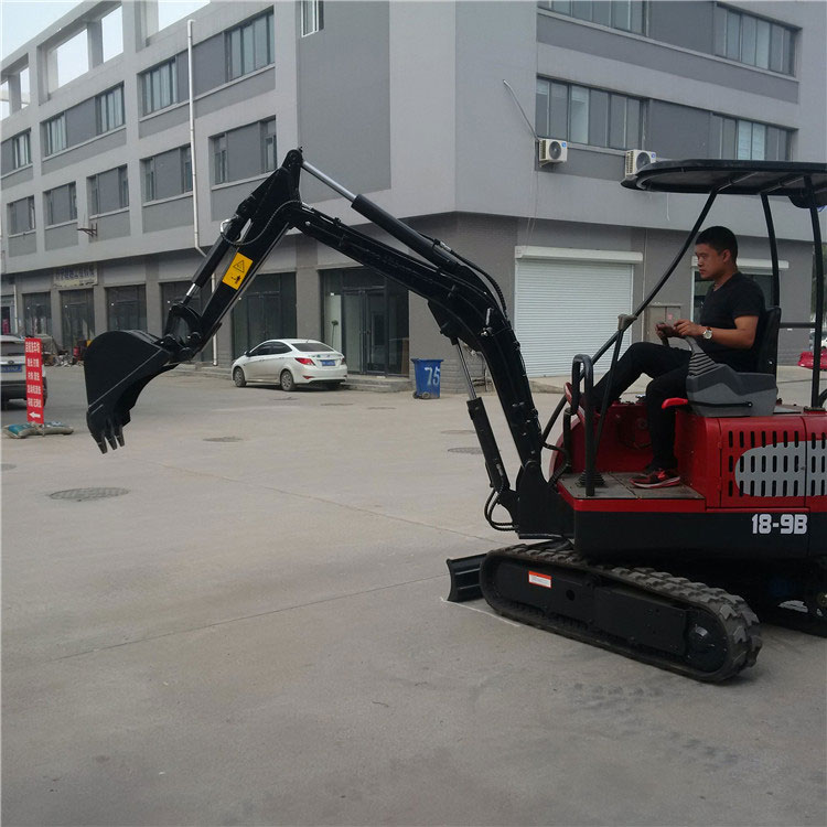 山区专用微型履带式液压挖掘机