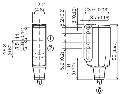 技术特征：德国SICK光电传感器WTB9-3P2411