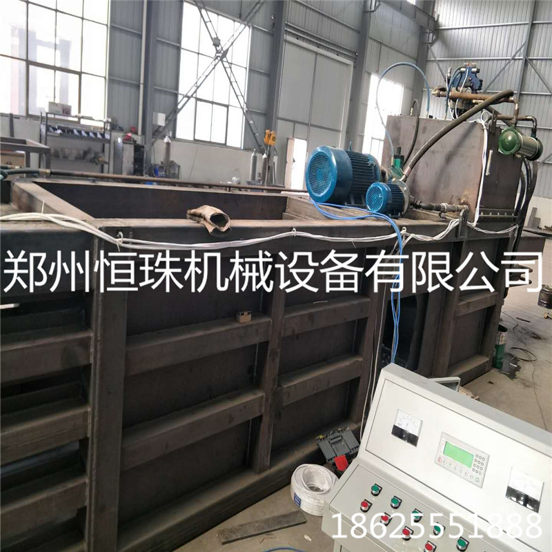 热销120型全自动打包机 卧式废纸打包机