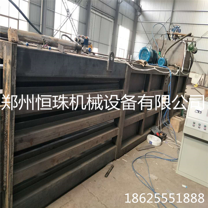 热销120型全自动打包机 卧式废纸打包机