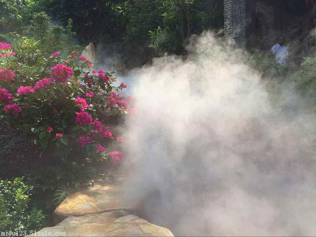人造雾工程丨景观喷雾造雾设备丨景区景观喷雾设备