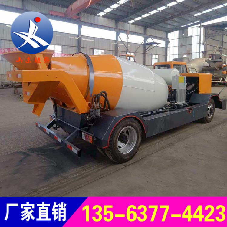 混凝土搅拌车 自装载混凝土搅拌车