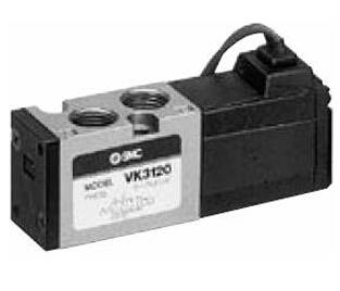 SMC低功耗直动式座阀,VK3120-5DZ-01