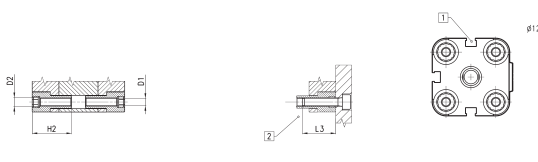 意大利CAMOZZI紧凑型气缸31F3A012A005