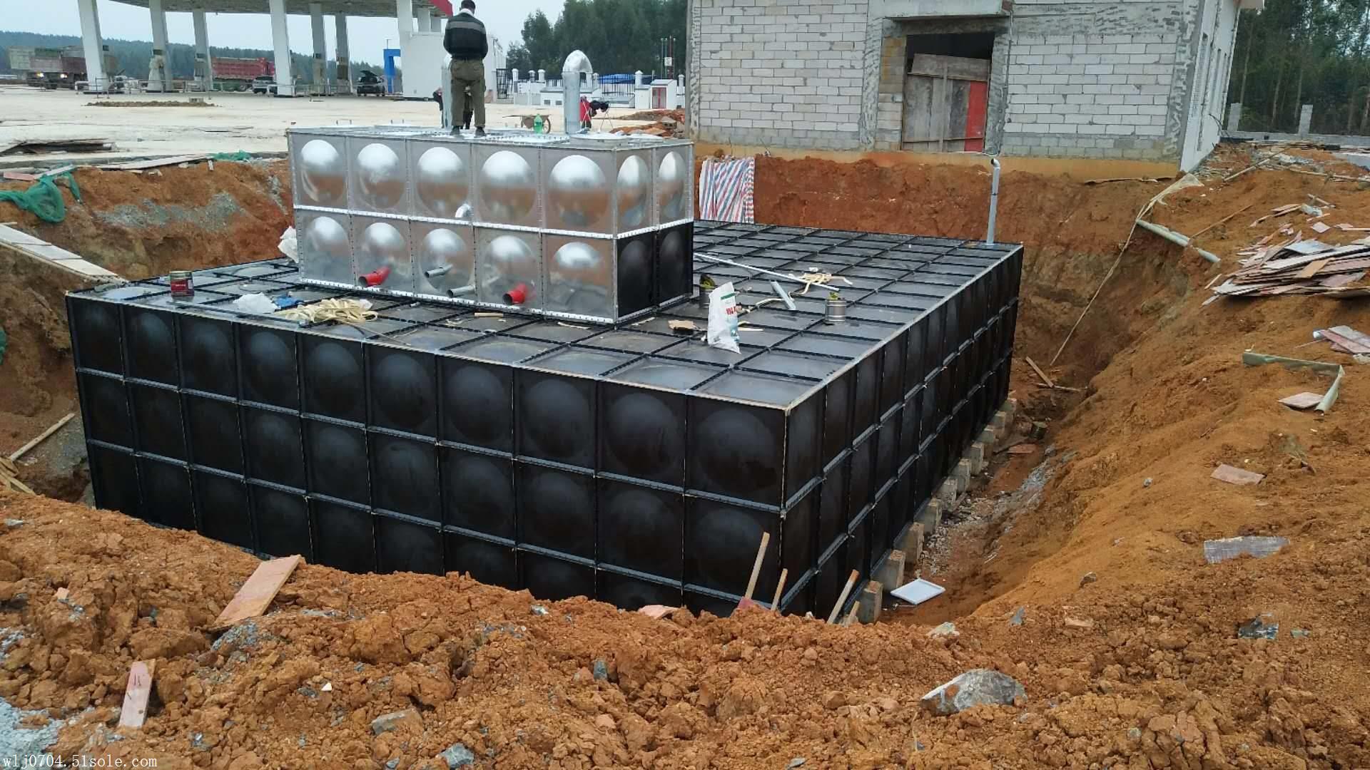 装配式地埋水箱 装配式水箱厂家 装配式水箱价格
