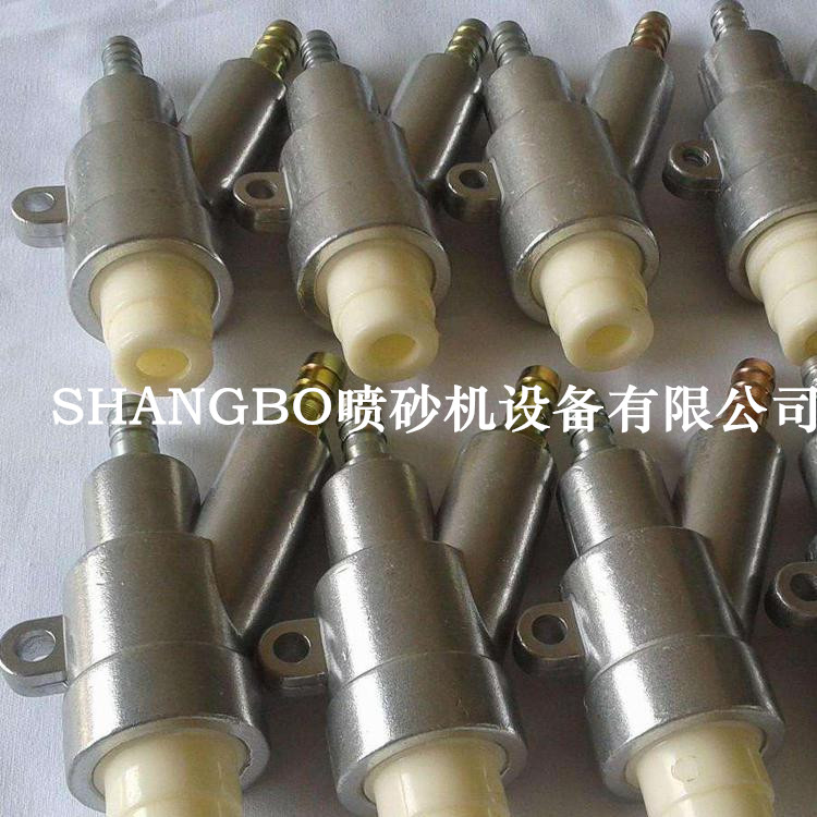 供应移动式喷砂枪双进风喷砂枪 单进风喷砂
