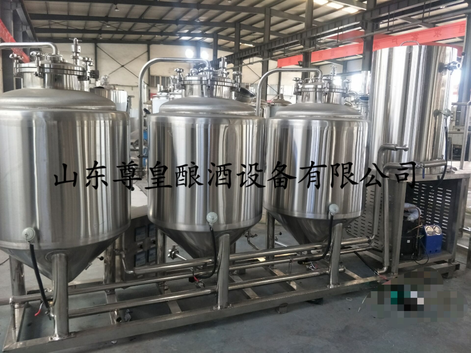 山东尊皇啤酒设备