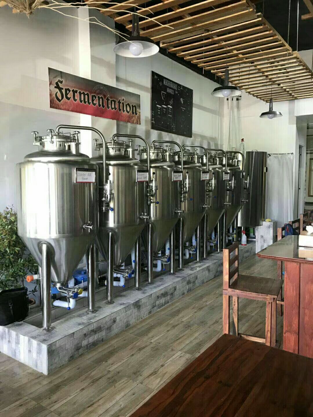 山东尊皇啤酒设备