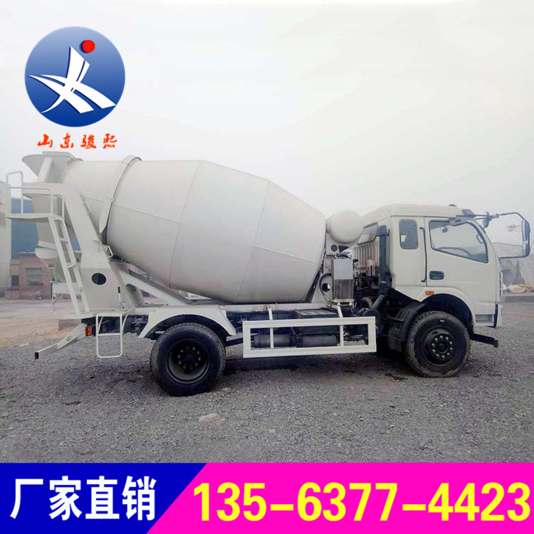 高铁专用混凝土运输罐车 小型水泥搅拌车