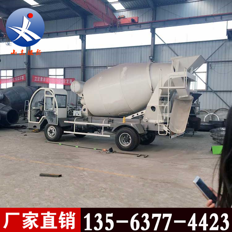 高铁专用混凝土运输罐车 小型水泥搅拌车