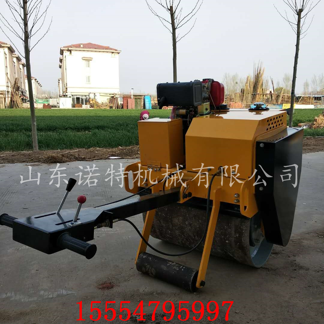 小型手扶式压路机 自重430公斤压实机械