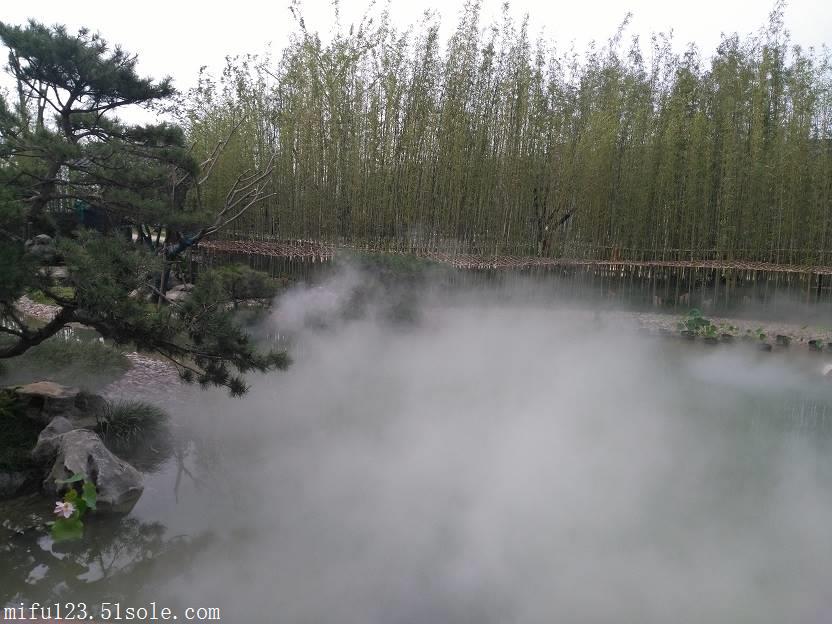 人造雾设备 园艺景区景观喷雾设备系统